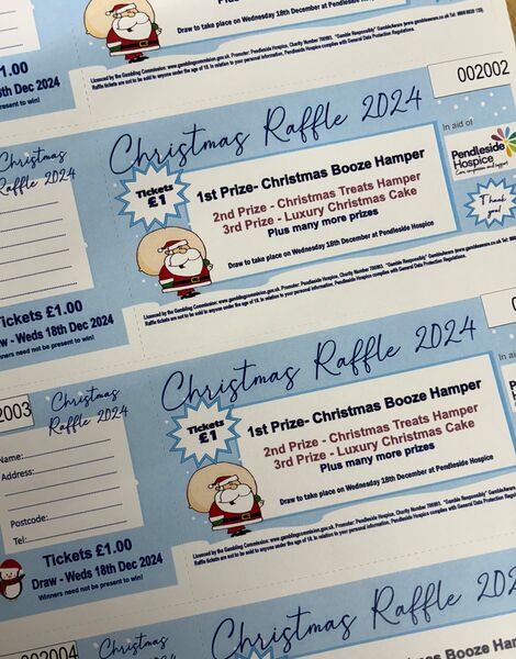 Christmas Raffle Tickets 2024