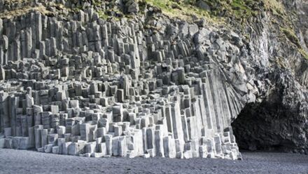 Iceland rock formations