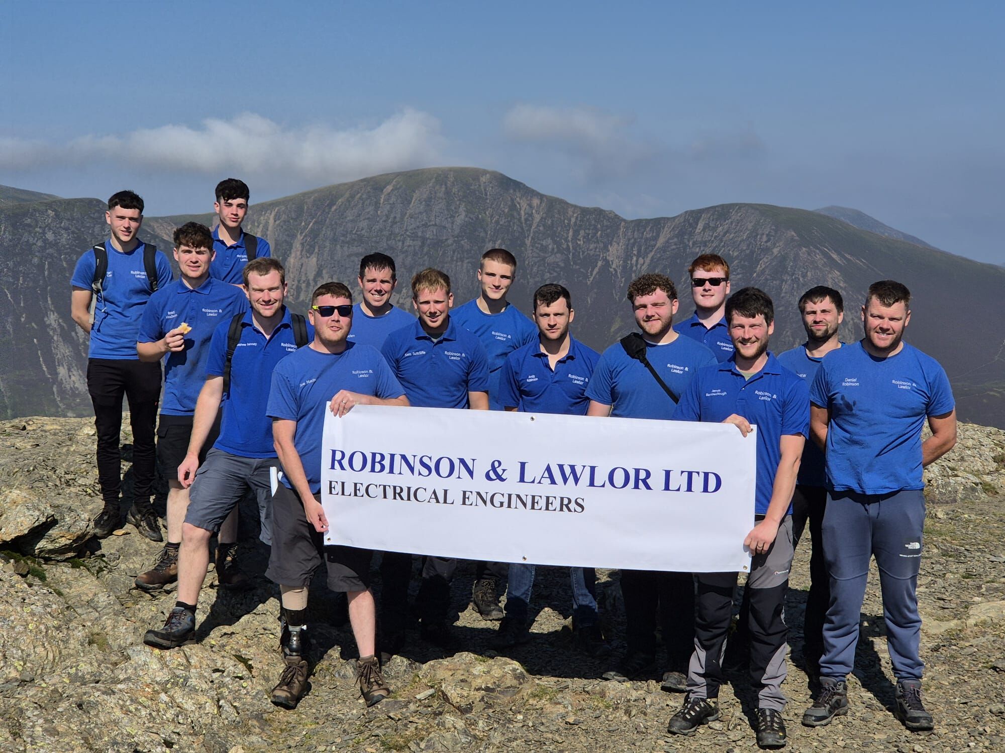 Joe and the Robinson & Lawlor Team