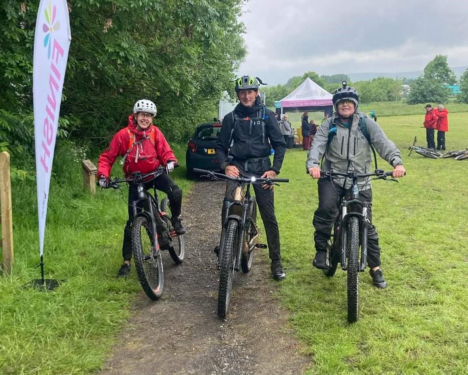 Tracie Burton, Darren Marsden and Pauline Shalliker