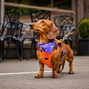 Purple Pendleside Hospice Dog Bandana